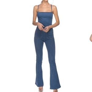 Adika Denim Jumpsuit